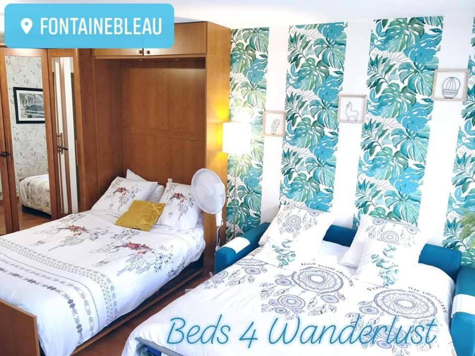 Studio Royal By Beds4Wanderlust - Place Du Marche Avec Parking Prive Fontainebleau Kamer foto