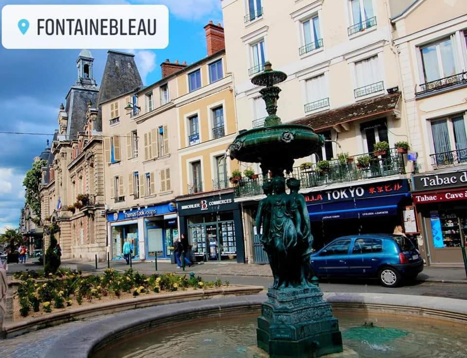 Studio Royal By Beds4Wanderlust - Place Du Marche Avec Parking Prive Fontainebleau Kamer foto